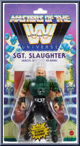 Sgt. Slaughter from Masters of the WWE Universe - Wave 7 manufactured by Mattel [Front]