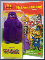 Grimace from McDonaldland - Basic Series manufactured by Remco [Front]