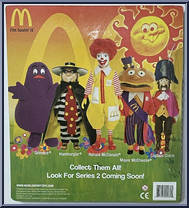 Captain Crook (Pink Scarf) from McDonaldland - Carded manufactured by Huckleberry Toys [Back]