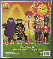 Grimace from McDonaldland - Carded manufactured by Huckleberry Toys [Back]