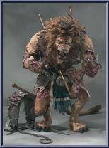 Lion from McFarlane's Monsters - Series 2 - Twisted Land of Oz manufactured by McFarlane [Loose]