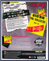 Sex Pistols: Never Mind the Bullocks from McFarlane's Music - 3D Album Covers manufactured by McFarlane [Back]
