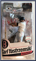 Carl Yastrzemski (White Jersey) from McFarlane's Sports Picks - Cooperstown - Series 7 manufactured by McFarlane [Front]