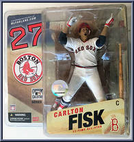 Carlton Fisk from McFarlane's Sports Picks - Cooperstown - Series 3 manufactured by McFarlane [Front]