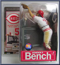 Johnny Bench from McFarlane's Sports Picks - Cooperstown - Series 4 manufactured by McFarlane [Front]