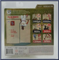Ozzie Smith from McFarlane's Sports Picks - Cooperstown - Series 4 manufactured by McFarlane [Back]