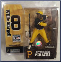 Willie Stargell (Black Jersey) from McFarlane's Sports Picks - Cooperstown - Series 2 manufactured by McFarlane [Front]