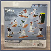 Albert Pujols (White Uniform) from McFarlane's Sports Picks - MLB - Series 10 manufactured by McFarlane [Back]