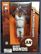 Barry Bonds (Gray Uniform) from McFarlane's Sports Picks - MLB - 12" Scale manufactured by McFarlane [Front]