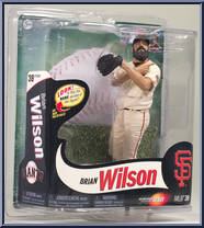 Brian Wilson (White Jersey) from McFarlane's Sports Picks - MLB - Series 30 manufactured by McFarlane [Front]