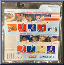 Curt Schilling (Gray Jersey) from McFarlane's Sports Picks - MLB - Series  3 manufactured by McFarlane [Back]