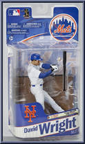 David Wright (White Jersey) from McFarlane's Sports Picks - MLB - Series 28 manufactured by McFarlane [Front]