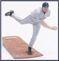 Derek Lowe (Gray Jersey) from McFarlane's Sports Picks - MLB - Series  5 manufactured by McFarlane [Loose]
