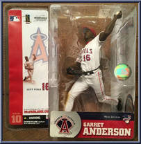 Garret Anderson (White Uniform) Action Figure