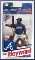 Jason Heyward (Blue Jersey) from McFarlane's Sports Picks - MLB - Series 28 manufactured by McFarlane [Front]