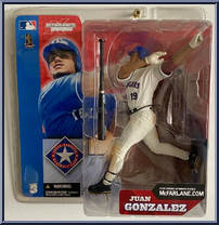 Juan Gonzalez (White Jersey) Action Figure