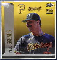 Paul Skenes (Pittsburgh Pirates) (Platinum) from McFarlane's Sports Picks - MLB - Legacy Series manufactured by McFarlane [Back]