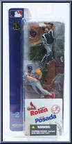 Jorge Posada / Scott Rolen from McFarlane's Sports Picks - MLB - 3" Figures - Series 2 manufactured by McFarlane [Front]
