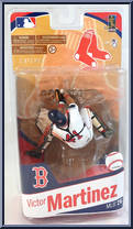 Victor Martinez (White Uniform) from McFarlane's Sports Picks - MLB - Series 26 manufactured by McFarlane [Front]
