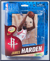 James Harden (White Jersey) from McFarlane's Sports Picks - NBA - Series 23 manufactured by McFarlane [Front]