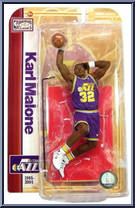 Karl Malone from McFarlane's Sports Picks - NBA - NBA Legends - Series 5 manufactured by McFarlane [Front]