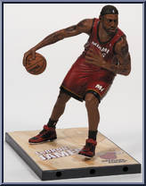 Lebron James from McFarlane's Sports Picks - NBA - Series 24 manufactured by McFarlane [Loose]