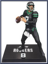 Aaron Rodgers (New York Jets) (Platinum) from McFarlane's Sports Picks - NFL - Legacy Series manufactured by McFarlane [Loose]