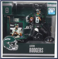 Aaron Rodgers (New York Jets) (Platinum) from McFarlane's Sports Picks - NFL - Legacy Series manufactured by McFarlane [Front]