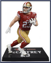 Christian McCaffrey (San Francisco 49ers) from McFarlane's Sports Picks - NFL - Legacy Series manufactured by McFarlane [Loose]