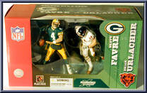 Brett Favre / Brian Urlacher from McFarlane's Sports Picks - NFL - 2-Packs manufactured by McFarlane [Front]