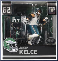 Jason Kelce (Philadelphia Eagles) (Platinum Edition) from McFarlane's Sports Picks - NFL - Legacy Series manufactured by McFarlane [Front]