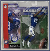 Marvin Harrison (Blue Jersey / Helmet / Clean) Action Figure
