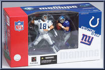 Peyton Manning / Eli Manning from McFarlane's Sports Picks - NFL - 2-Packs manufactured by McFarlane [Front]