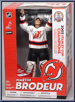 Martin Brodeur from McFarlane's Sports Picks - NHL - 12" Scale - Series 2 manufactured by McFarlane [Front]