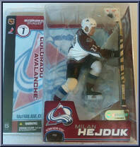 Milan Hejduk from McFarlane's Sports Picks - NHL - Series  7 manufactured by McFarlane [Front]