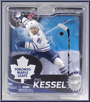 Phil Kessel (White Jersey) from McFarlane's Sports Picks - NHL - Series 31 manufactured by McFarlane [Front]