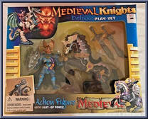 Blue Knight / Green Dragon from Medieval Knights - Basic Series manufactured by Chap Mei [Front]