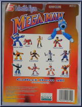 Mega Man & Dr. Wily from MegaMan - 2" Figures manufactured by Bandai [Back]