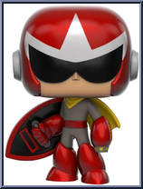 Proto Man from MegaMan - Basic Series manufactured by Funko [Loose]