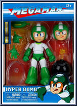 Hyper Bomb from MegaMan - Basic Series manufactured by Jada Toys [Front]