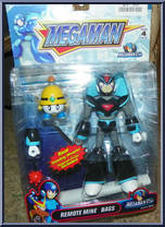 Bass (Remote Mine) from MegaMan - Basic Series manufactured by Jazwares [Front]