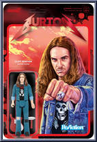 Cliff Burton (Cliff 'Em All) from Metallica - ReAction Figures manufactured by Super7 [Front]