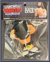 Bruiser Brody from Micro Brawlers - Basic Series manufactured by ProWrestlingTees [Back]