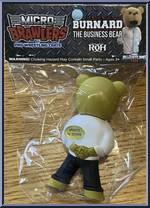 Burnard the Business Bear from Micro Brawlers - Basic Series manufactured by ProWrestlingTees [Back]