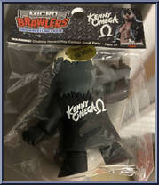 Kenny Omega (Black Coat) from Micro Brawlers - Basic Series manufactured by ProWrestlingTees [Back]