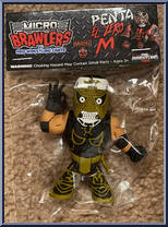 Penta El Zero M from Micro Brawlers - Basic Series manufactured by ProWrestlingTees [Front]