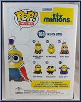 King Bob from Minions - Pop! Vinyl Figures manufactured by Funko [Back]