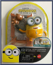 Bob (Action Striking) from Minions - Rise of Gru - Basic Series manufactured by Mattel [Front]