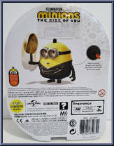 Otto (Stone Tossing) from Minions - Rise of Gru - Basic Series manufactured by Mattel [Back]