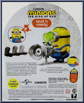 Stuart from Minions - Rise of Gru - Loud 'n Rowdy manufactured by Mattel [Back]